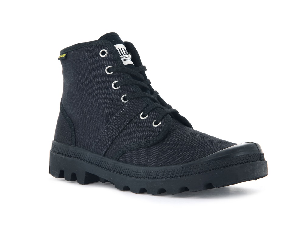 Botas Palladium PALLABROUSSE Hombre Negras | Costa Rica-53620